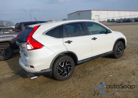 2016 Honda Cr-V Se from USA, damaged, VIN 5J6RM4H48GL100389